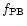 $f_{\rm PB}$