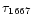 $\tau_{1667}$