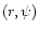 $(r,\psi )$
