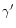 $\gamma '$