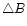 $\triangle B$