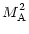 $\displaystyle M_{\rm A}^2$