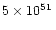 $5\times10^{51}\,$