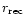 $r_{\rm rec}$