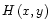 $H\left(x,y\right)$