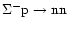 $\rm\Sigma^-p \to nn$