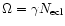 $\Omega = \gamma N_{\rm ecl}$
