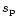 $s_{\rm p}$