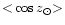 ${<}\cos{z_{\odot}}{>}$