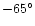 $-65^\circ $