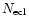$N_{\rm ecl}$