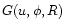 $G(u, \phi, R)$