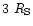 $3~R_{\rm S}$