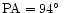 ${\rm PA}=94\hbox{$^\circ$ }$