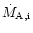 $\dot{M}_{{\rm A,i}}$