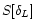 $ {S[\delta _{L}]}$