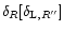 $\delta_{R}[\delta_{{\rm L},R''}]$