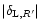 $\vert\delta_{{\rm L},R'}\vert$