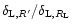 $\delta _{{\rm L},R'} / \delta _{{\rm L},R_{\rm L}}$