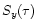 $S_y(\tau)$