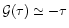 ${\cal G}(\tau) \simeq -\tau$