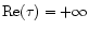 ${\rm Re}(\tau )=+\infty $