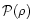 ${\cal P}(\rho)$