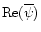 ${\rm Re}(\overline{\psi})$