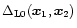 $\Delta_{{\rm L}0}({\vec x}_1,{\vec x}_2)$