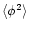 $\langle\phi^2 \rangle$
