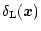 $\displaystyle %
\delta_{\rm L}({\vec x})$