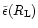 $\tilde{\epsilon}(R_{\rm L})$