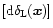 $[{\rm d}\delta_{\rm L}({\vec x})]$