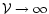 ${\cal V} \rightarrow \infty$