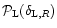 ${\cal P}_{\rm L}(\delta _{{\rm L},R})$