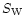 $S_{\rm W}$