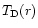$T_{\rm D}(r)$