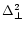 $\Delta^2_{\bot}$