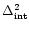 $\Delta^2_{\rm int}$