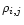 $\rho_{i,j}$