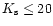 $K_{\rm s}\le 20$