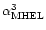 $\alpha_{\rm MHEL}^3$
