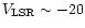 $V_{\rm LSR} \sim -20$