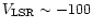 $V_{\rm LSR} \sim -100$
