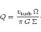 \begin{displaymath}%
Q = \frac{v_{\rm turb}\,\Omega}{\pi\,G\,\Sigma}\cdot
\end{displaymath}