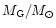 $M_{\rm G}/M_{\rm\odot}$