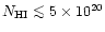 $N_{\rm HI} \mathrel{\mathchoice {\vcenter{\offinterlineskip\halign{\hfil
$\disp...
...skip\halign{\hfil$\scriptscriptstyle ...