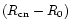 $(R_{\rm cn} - R_0)$