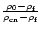$\frac{\rho_0-\rho_{\rm f}} {\rho_{\rm cn}-\rho_{\rm f}}$