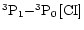 ${\rm ^{3}P_{1}}{-}{\rm ^{3}P_{0}\,[CI]}$